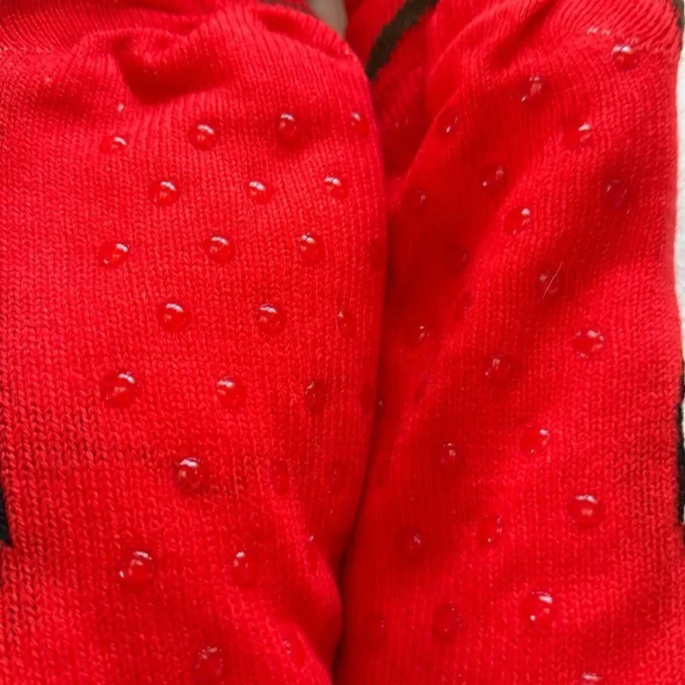 Slipper Socks Cozy Hub Christmas Collection Holiday Snowman Women’s Size 9-11